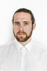 Obraz premium Man Cheerful Studio Portrait Concept