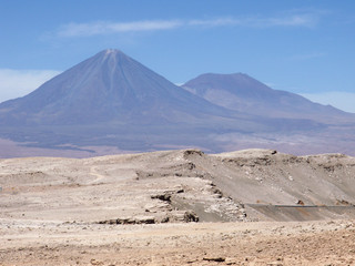 Chile desert Atacama valle de luna
