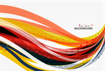 Flowing abstract background