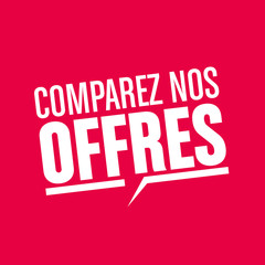 comparez nos offres