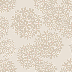 Seamless floral background. Print. Cloth design, wallpaper.