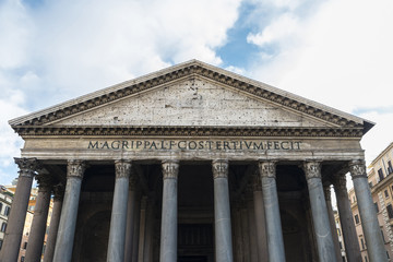 Parthenon in Rome, Italy