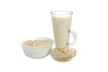 oat meal close up