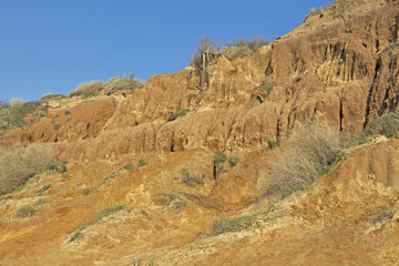 On the Mediterranean coast.
