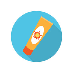 Sunscreen Cream Bottle