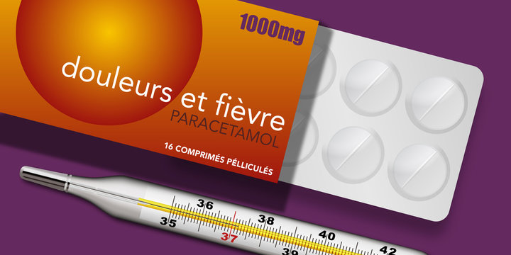 M&eacute;dicament - m&eacute;decine - Douleurs - Fi&egrave;vre - Comprim&eacute;