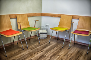 Obraz premium waiting room in the medical clinic