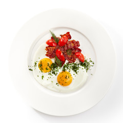 Bacon with Fried Egg
