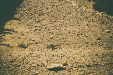 stones on floor background