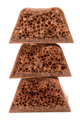 porous chocolate