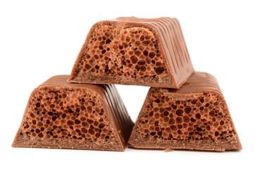 porous chocolate