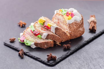Birthday sweet cake