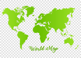 Fototapeta na wymiar World Map Background