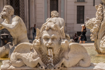 rome fountain