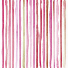 Watercolor striped colorful background, hand painted - 138820800