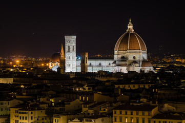 Florence (Italy) at night