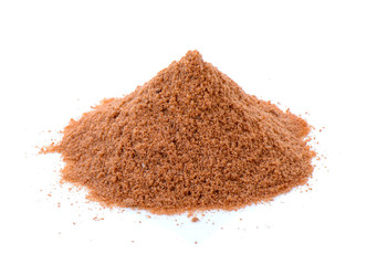 malt extract on white background