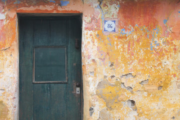 Rustic Wall Door Detail