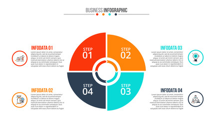Creative concept for infographic.