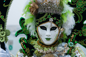 Carnaval de venise photo masque