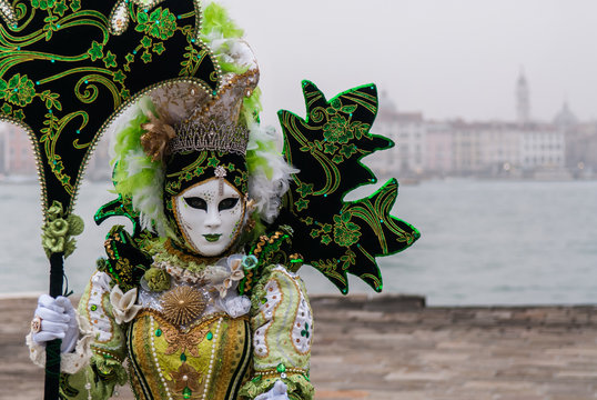 Carnaval de venise photo masque