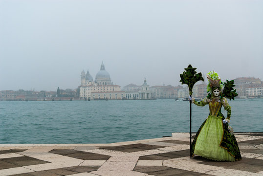 Carnaval de venise photo masque