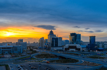Naklejka na ściany i meble Astana Kazakhstan