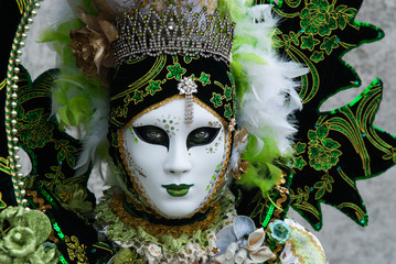 Carnaval de venise photo masque