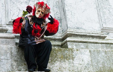 Carnaval de venise photo masque