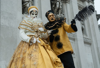 Carnaval de venise photo masque