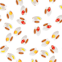 illustration of tea cup