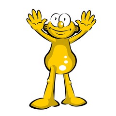 Funny Waving man - Storyboard
