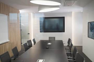 Modern meeting conference room