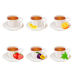 illustration of tea cup