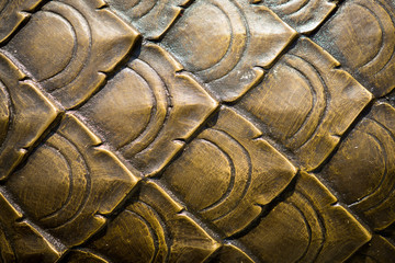 Fish scale background © jaturonoofer