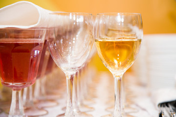 wine catering for guests