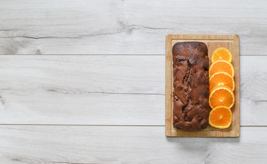 Pie with orange