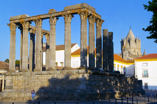 Templo Romano a Afrodita en ruinas