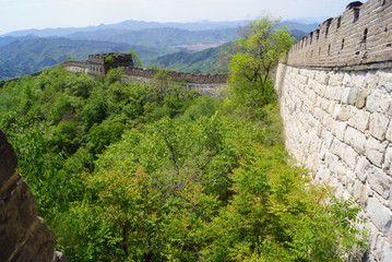 Fototapeta na wymiar Великая китайская стена
