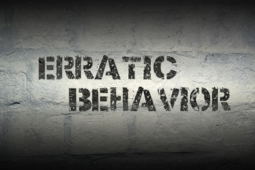 erratic behavior gr