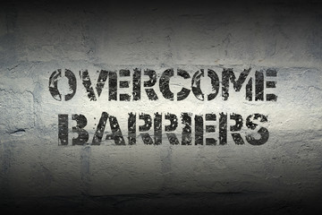 overcome barriers gr