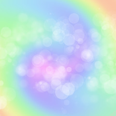 Regenbogen rund