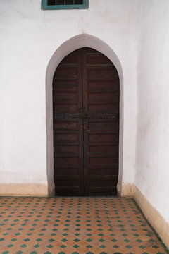 Wooden Doors at Bahia Palace - Marrakesh - Morocco