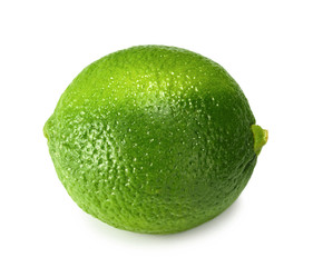 Lime isolated on white background