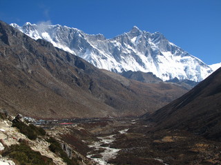 Gorge of the mountain river