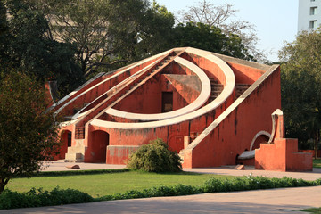 Jantar Mantar Architectural Astronomy Instrument, New Delhi, India