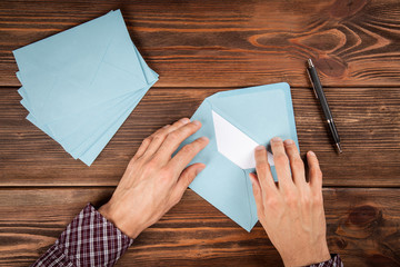 Sending a letter