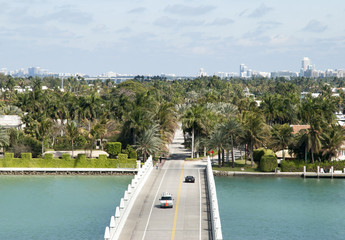 Entrance To Palm Island