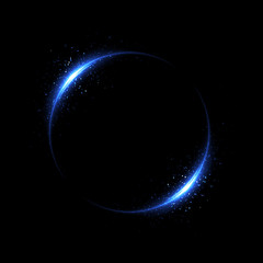 Abstract neon background. luminous swirling. Glowing spiral cover. 
Black elegant. Halo around. Power isolated. Sparks particle. Space tunnel. Glossy jellyfish. LED color ellipse. Glint glitter