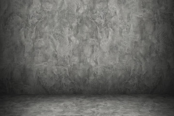 cement wall and floor with shadow for background and design